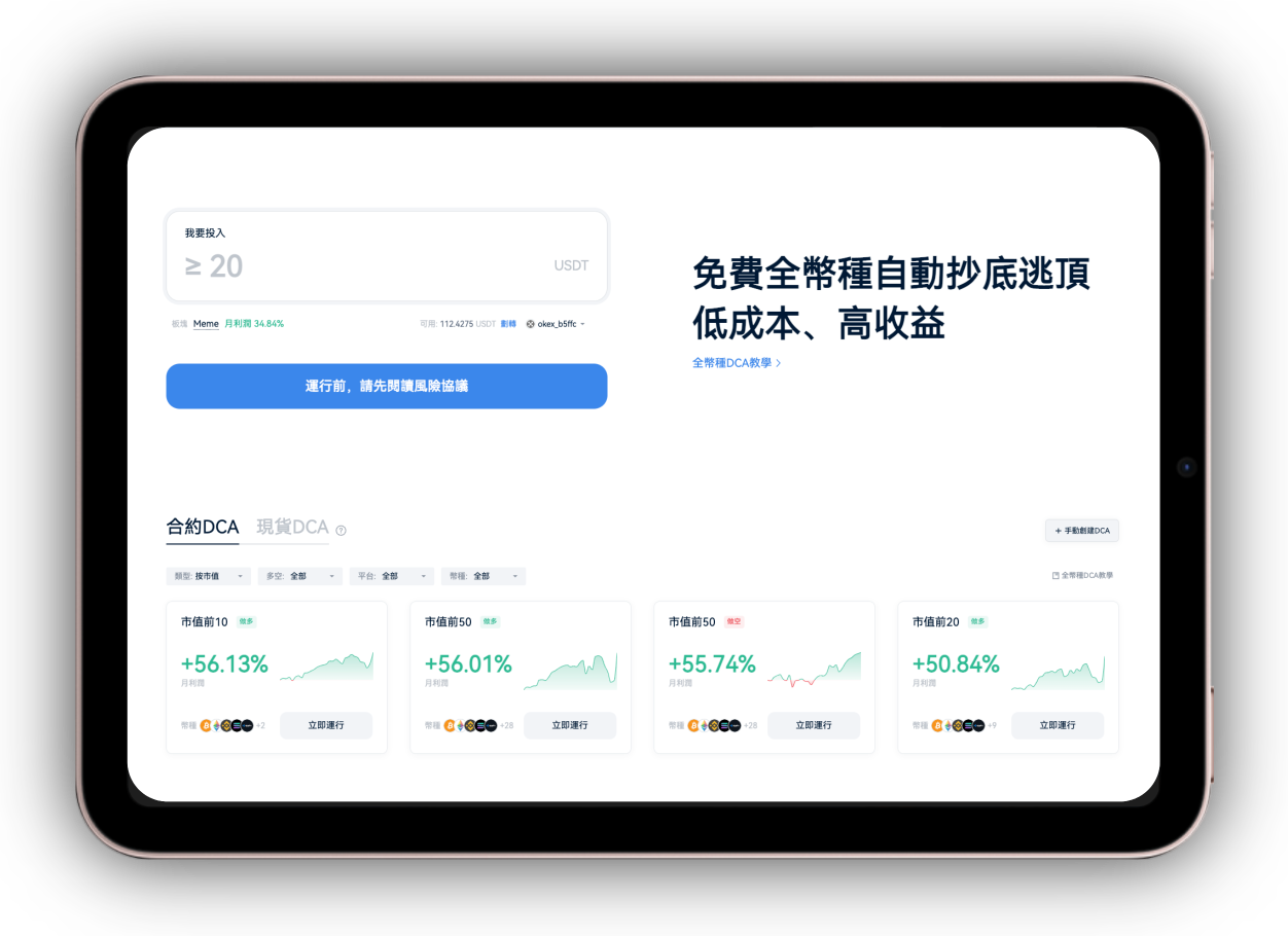 iPad Mini 展示界面